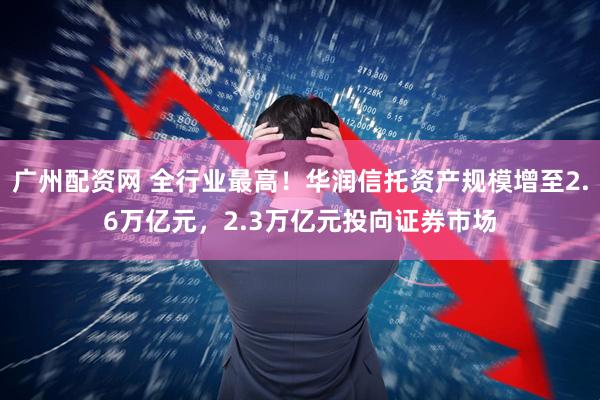 广州配资网 全行业最高！华润信托资产规模增至2.6万亿元，2.3万亿元投向证券市场